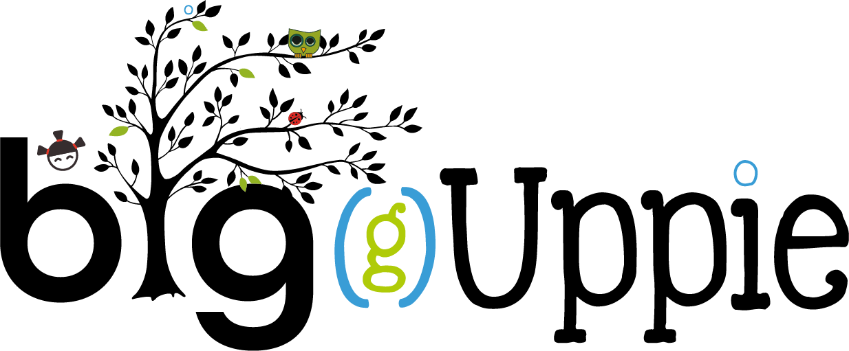 Logo Big Guppie keramiek voor upcycling ideeen