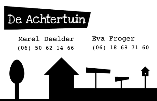 Voorkan visitekaartje De Achtertuin