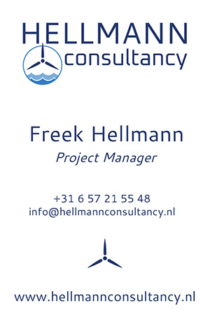 Voorkant visitekaartje Hellmann Consultancy