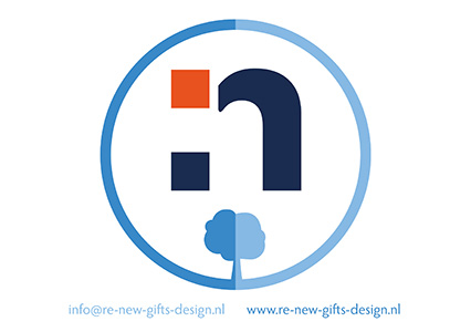 With complimentskaarts Re:new achterkant